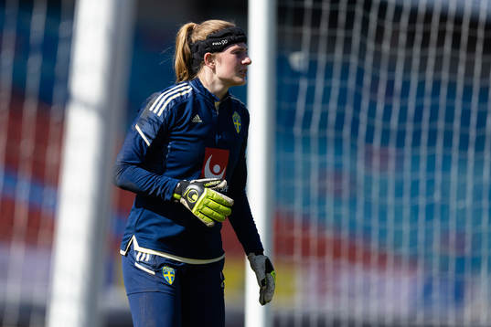 Goalkeeper Tove Enblom of Sweden
