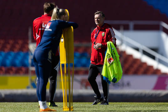 Head coach Peter Gerhardsson of Sweden