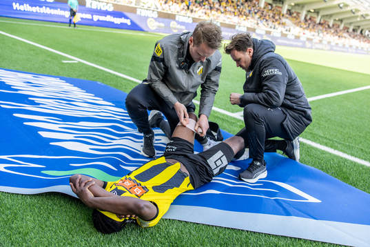 Häckens Ibrahim Sadiq med skada