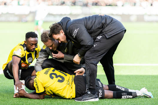 Häckens Ibrahim Sadiq med skada