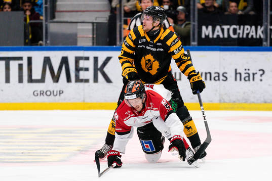 Örebros Kristian Näkyvä och Skellefteås Måns Forsfjäll