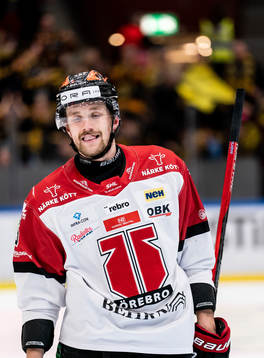 Örebros Filip Berglund deppar