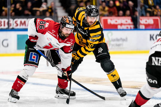 Örebros Mathias Bromé och Skellefteås Joakim Lindström