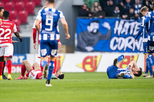 Kalmars Noah Shamoun och IFK Göteborgs Emil Salomonsson