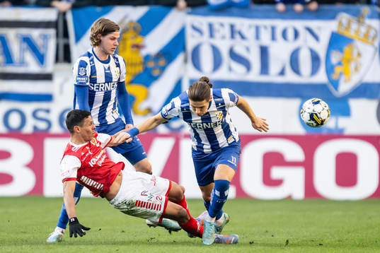 Kalmars Romario Pereira Sipiao och IFK Göteborgs Eman