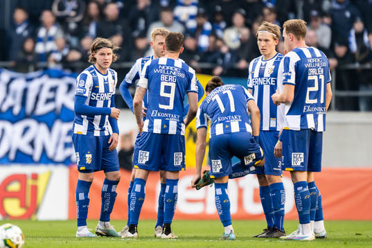 IFK Göteborgs spelare deppar