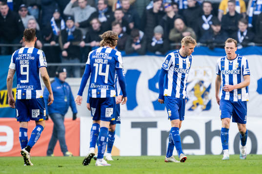 IFK Göteborgs spelare deppar
