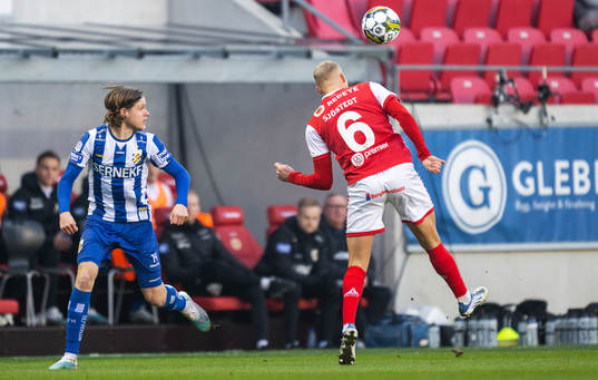 IFK Göteborgs Gustaf Norlin och Kalmars Rasmus Sjöstedt