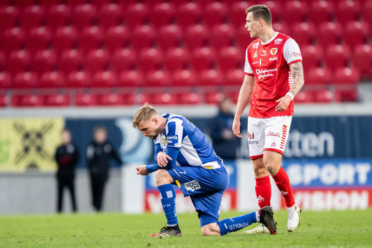 IFK Göteborgs Sebastian Eriksson deppar