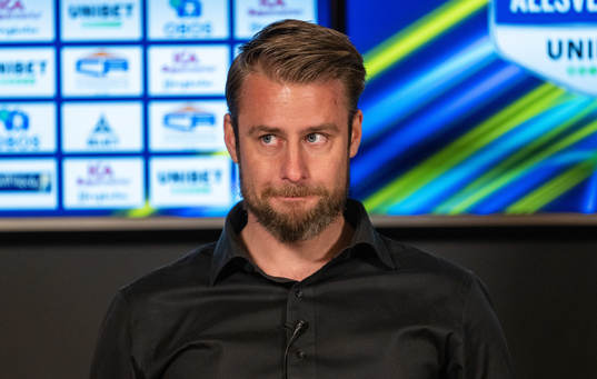 IFK Göteborgs IFK Göteborgs tränare William Lundin deppar