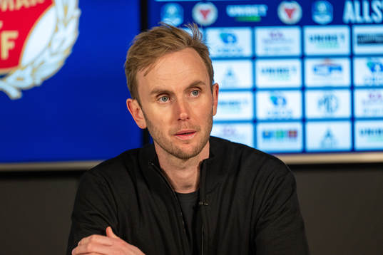 Kalmars tränare Henrik Jensen