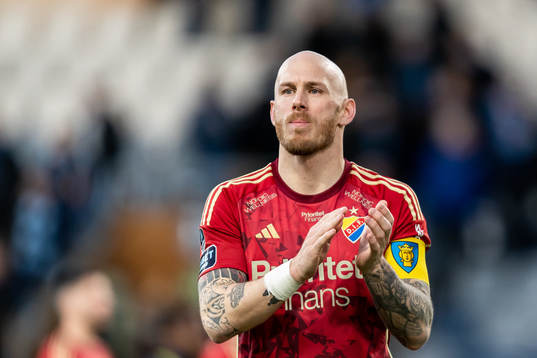 Djurgårdens Magnus Eriksson deppar