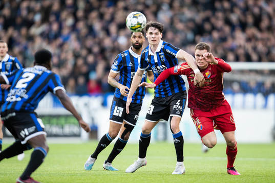 Sirius Jamie Roche och Djurgårdens Jacob Bergström