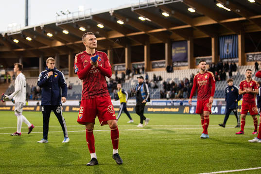 Djurgårdens Piotr Johansson deppar