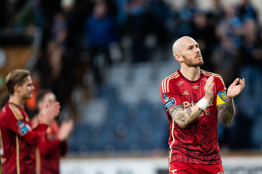 Djurgårdens Magnus Eriksson deppar