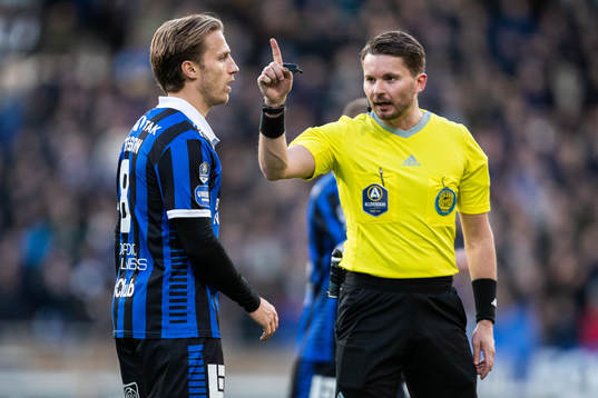 Domare Joakim Östling och Sirius Daniel Stensson