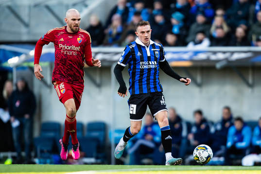 Djurgårdens Marcus Danielson och Sirius Magnus Kaastrup