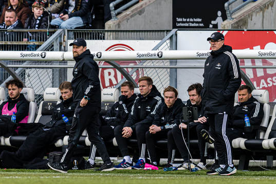 Geir Frigård, assistant coach of Rosenborg, and Kjetil