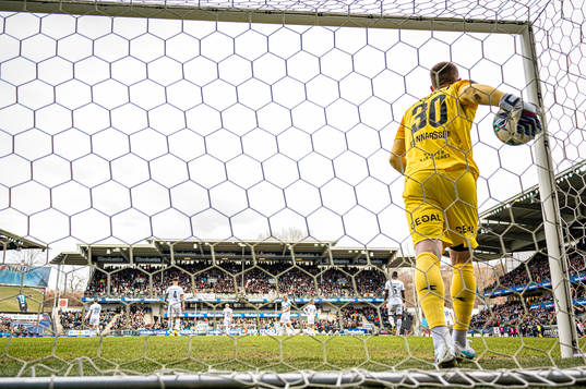 Patrik Gunnarsson of Viking looks dejected