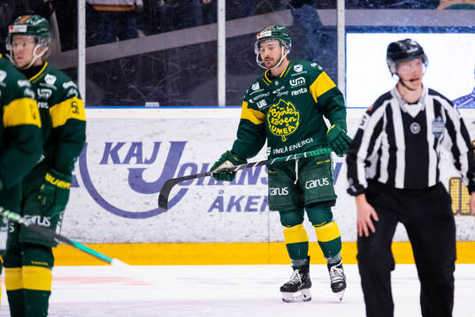 Björklövens Gerry Fitzgerald deppar