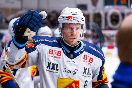 Djurgårdens Nicklas Danielsson jublar