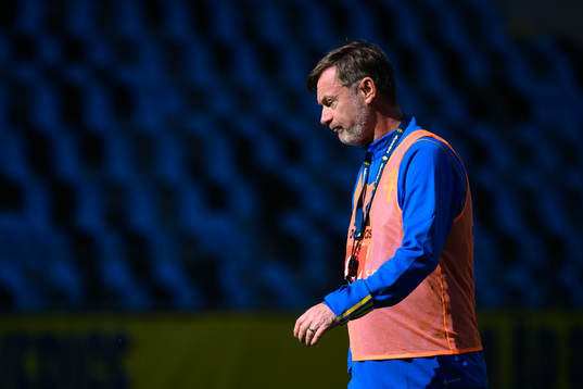Head coach Peter Gerhardsson