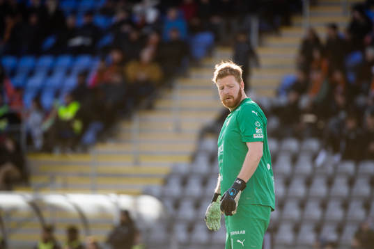 AFC Eskilstunas målvakt Nick Wolters