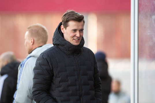 GIF Sundsvalls tränare Douglas Jakobsenunder