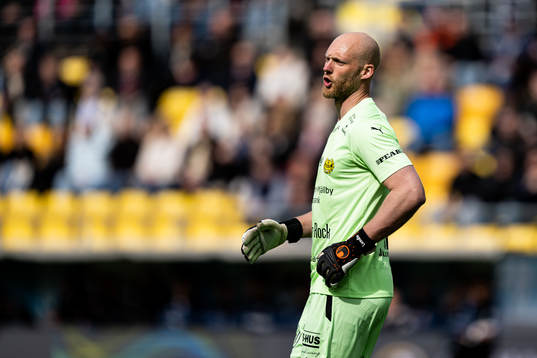 Mjällbys målvakt Alexander Lundin