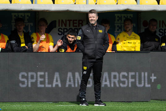 Mjällbys tränare Anders Torstensson