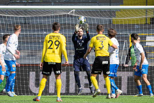 Värnamos målvakt Pilip Vaitsiakhovich
