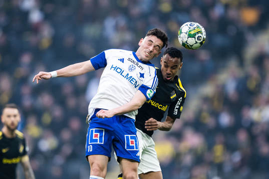 IFK Norrköpings Vito Hammershöy-Mistrati och AIKs Bilal