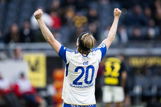 IFK Norrköpings Daniel Fritz Eid jublar