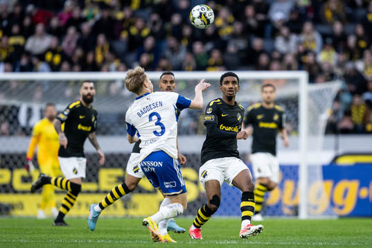 IFK Norrköpings Marcus Baggesen och AIKs Alexander