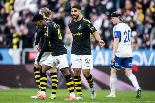 AIKs Alexander Fesshaie Beraki och Omar Faraj