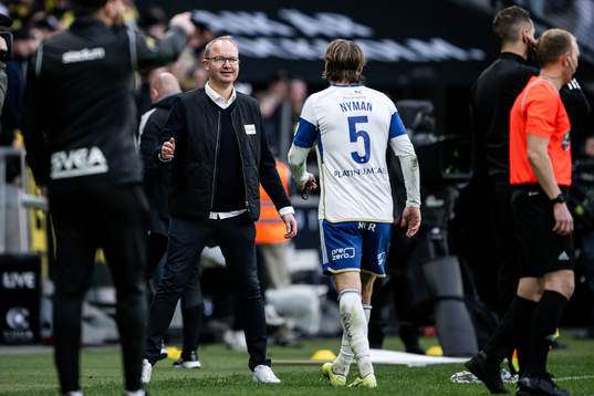 IFK Norrköpings tränare Glen Riddersholm och Christoffer