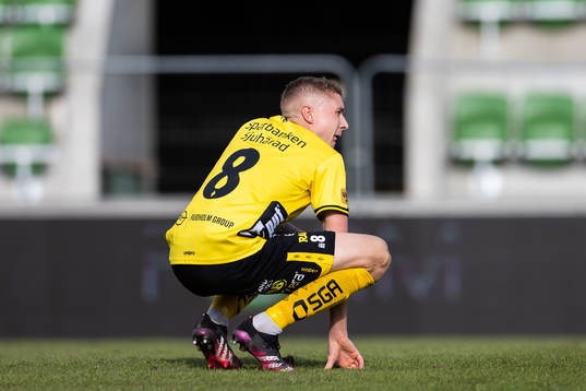 Elfsborgs Sebastian Holmen deppar