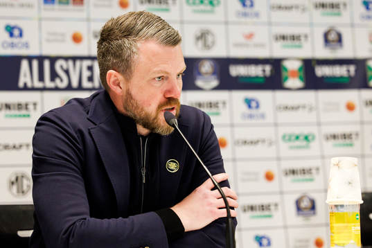 Elfsborgs manager Jimmy Thelin