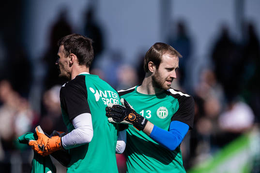 Västerås målvakt Anton Fagerström och målvakt Daniel