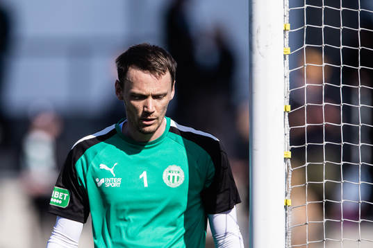 Västerås målvakt Anton Fagerström