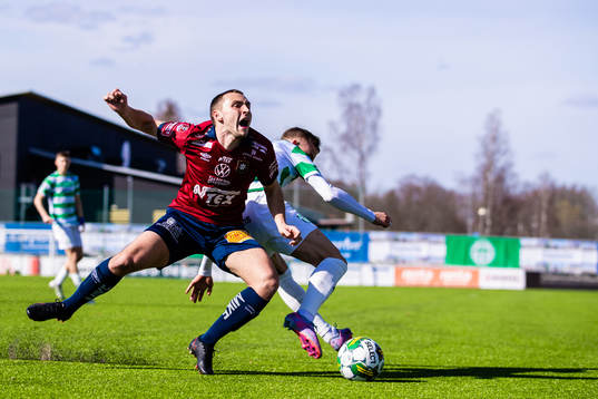 Örgrytes William Svensson och Västerås Anders Hellblom