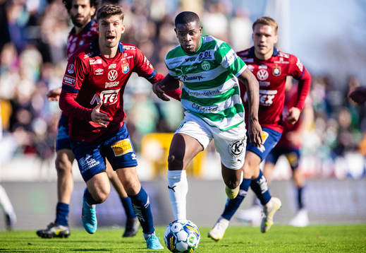 Örgrytes Daniel Paulson och Västerås Jaheem Burke