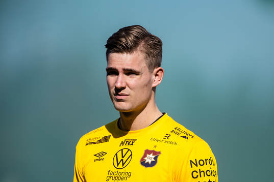 Örgrytes målvakt Mathias Nilsson