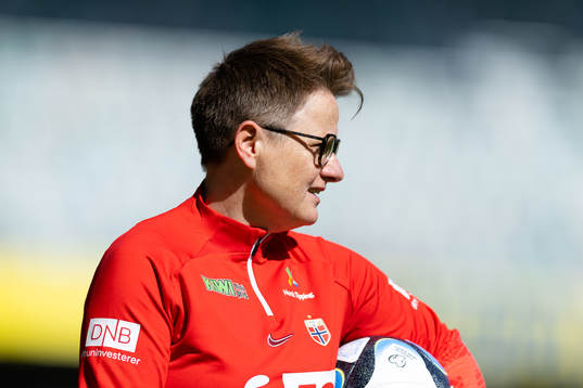 Monica Knudsen, assistant coach of Norway