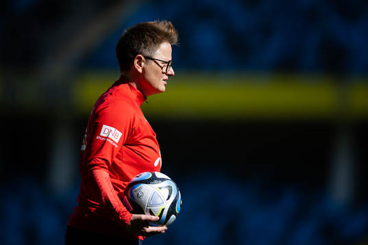 Monica Knudsen, assistant coach of Norway