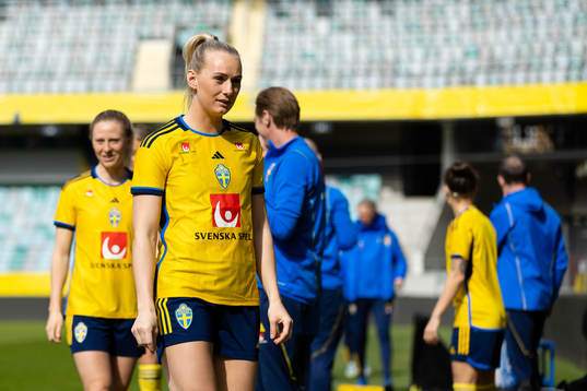 Stina Blackstenius of the swedish women's national football