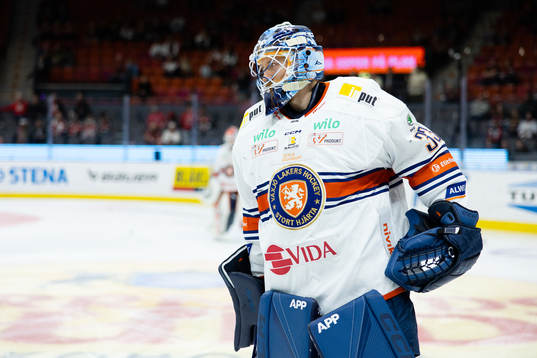 Växjös målvakt Emil Larmi