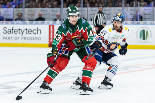 Frölundas Tom Nilsson och Växjös Ludvig Nilsson