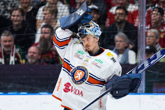 Växjös målvakt Emil Larmi