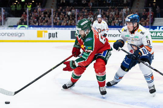 Frölundas Jacob Nilsson och Växjös Victor Stjernborg